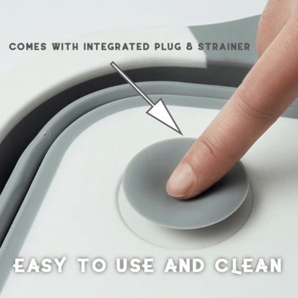 FoldableStrainer, multifunkční sítko, skladovací nádoba a prkénko na krájení v jednom