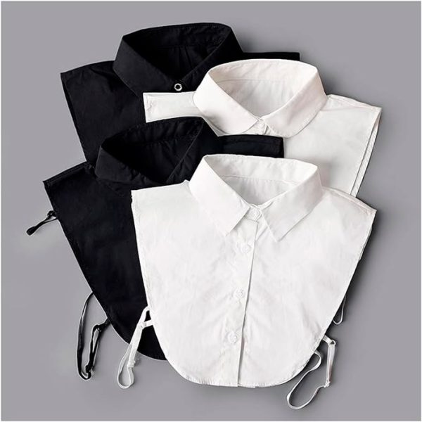 TopCollar, límec ženské košile (černý a bílý)