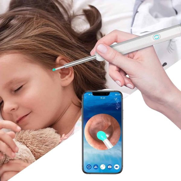 EarStick, pomocník na čištění ušního mazu s kamerou
