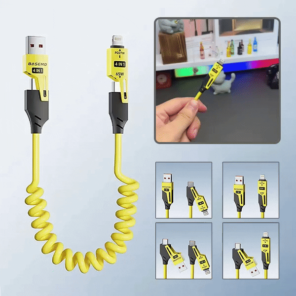 ZUTKA, FlexiCharge 4v1 nabíjecí kabel